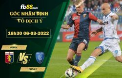 Fb88 soi kèo trận đấu Genoa vs Empoli