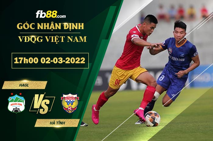 Fb88 bảng kèo trận đấu HAGL vs Hà Tĩnh
