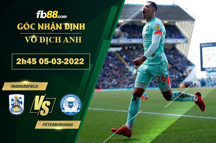 Fb88 soi kèo trận đấu Huddersfield vs Peterborough