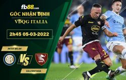 Fb88 soi kèo trận đấu Inter Milan vs Salernitana