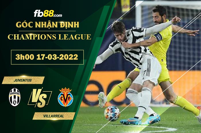 Fb88 soi kèo trận đấu Juventus vs Villarreal