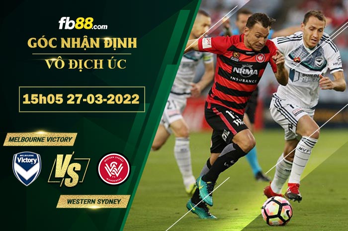 Fb88 soi kèo trận đấu Melbourne Victory vs Western Sydney