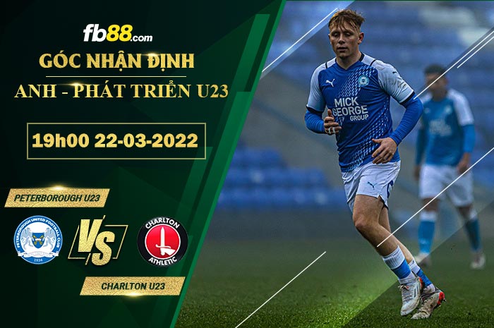 Fb88 soi kèo trận đấu Peterborough U23 vs Charlton U23