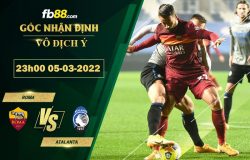 Fb88 soi kèo trận đấu Roma vs Atalanta
