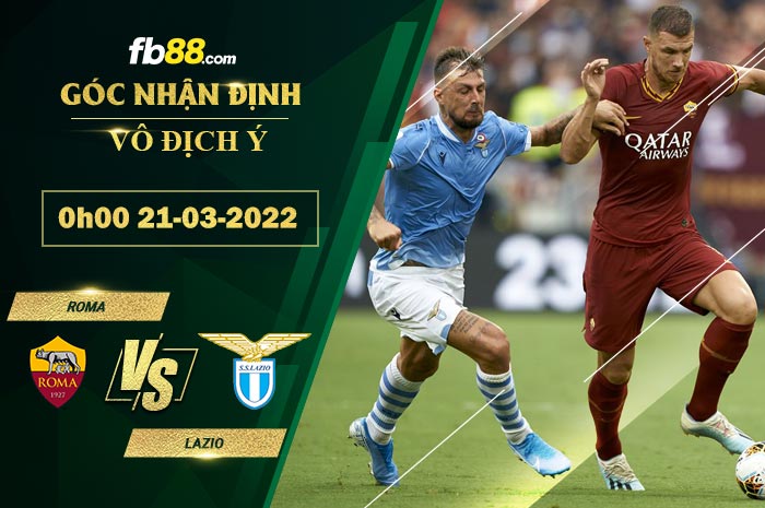 Fb88 soi kèo trận đấu Roma vs Lazio
