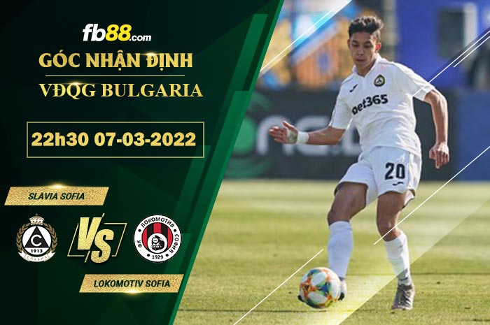 Fb88 soi kèo trận đấu Slavia Sofia vs Lokomotiv Sofia