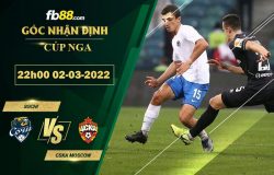Fb88 soi kèo trận đấu Sochi vs CSKA Moscow