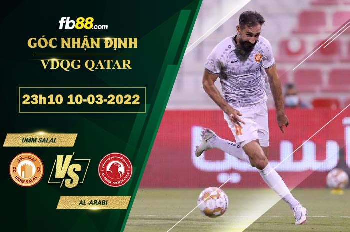 Fb88 soi kèo trận đấu Umm Salal vs Al-Arabi
