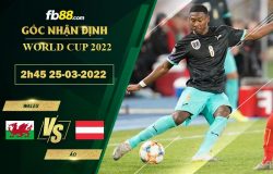 Fb88 soi kèo trận đấu Wales vs Áo