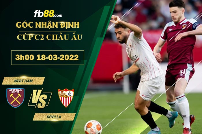 Fb88 soi kèo trận đấu West Ham vs Sevilla