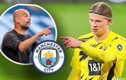 Erling Haaland đến Man City