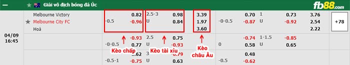 fb88-bảng kèo trận đấu Melbourne Victory vs Melbourne City
