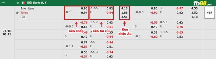 fb88-bảng kèo trận đấu Salernitana vs Torino