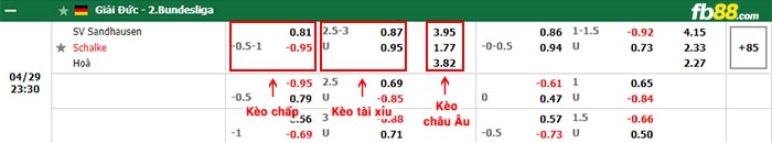 fb88-bảng kèo trận đấu Sandhausen vs Schalke