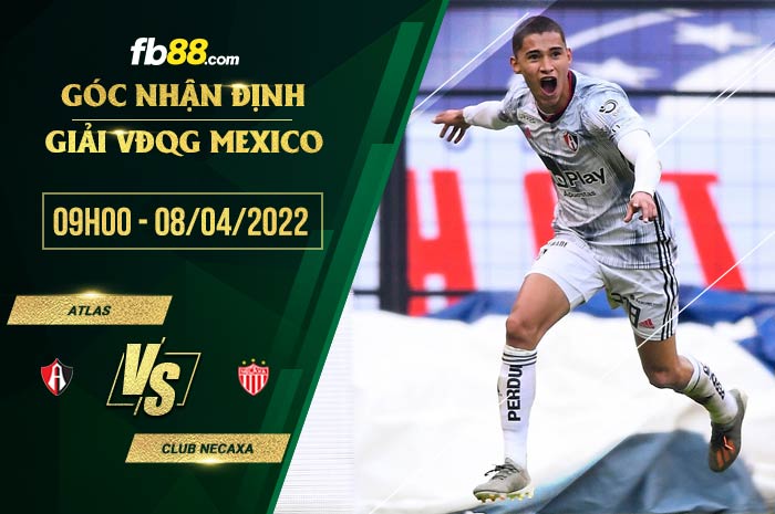 fb88-soi kèo Atlas vs Club Necaxa