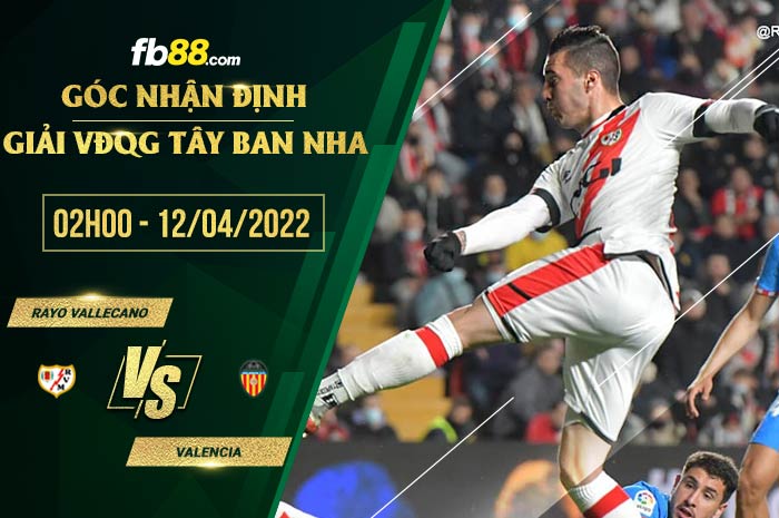 fb88-soi kèo Rayo Vallecano vs Valencia