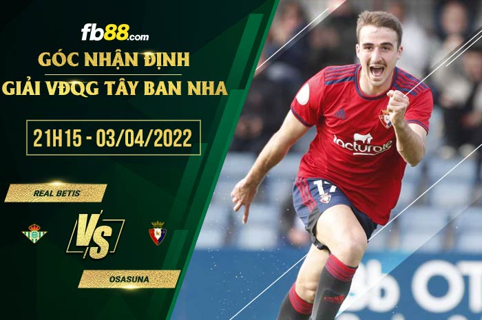 fb88-soi kèo Real Betis vs Osasuna