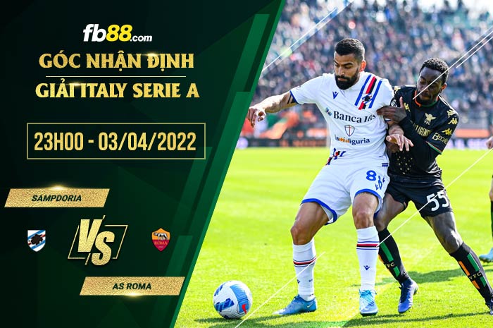 fb88-soi kèo Sampdoria vs Roma