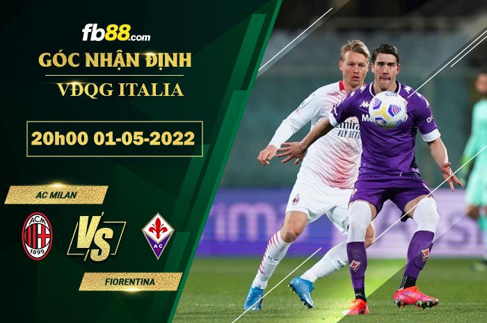 Fb88 soi kèo trận đấu AC Milan vs Fiorentina