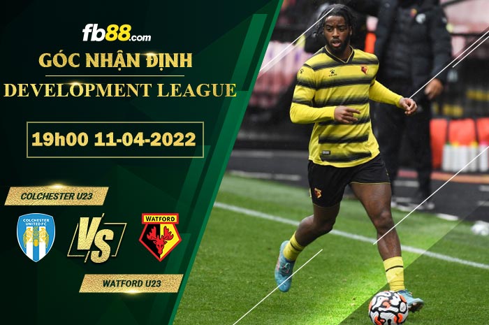 Fb88 soi kèo trận đấu Colchester U23 vs Watford U23