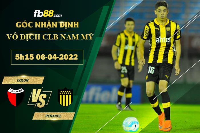 Fb88 soi kèo trận đấu Colon vs Penarol