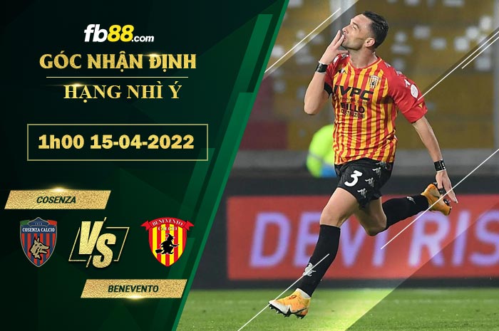 Fb88 soi kèo trận đấu Cosenza vs Benevento