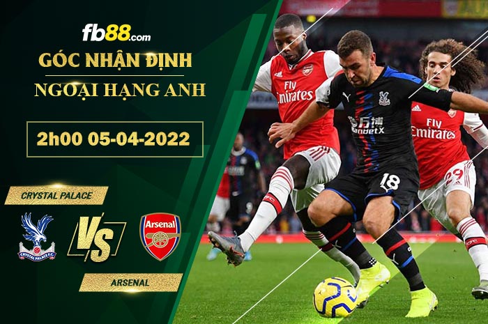 Fb88 soi kèo trận đấu Crystal Palace vs Arsenal