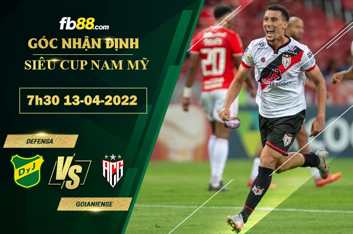 Fb88 soi kèo trận đấu Defensa vs Goianiense