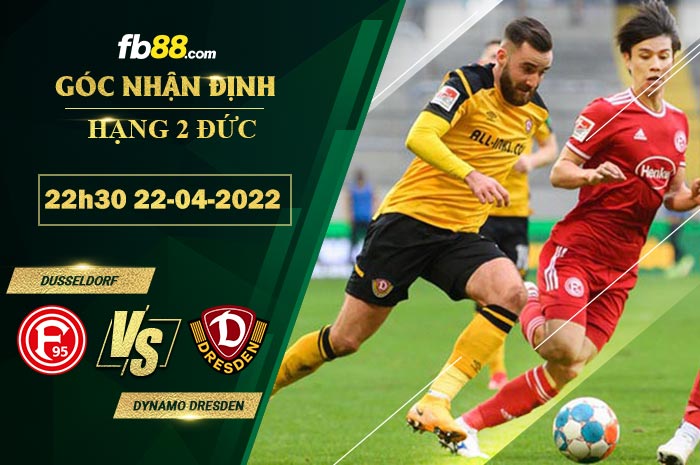 Fb88 soi kèo trận đấu Dusseldorf vs Dynamo Dresden