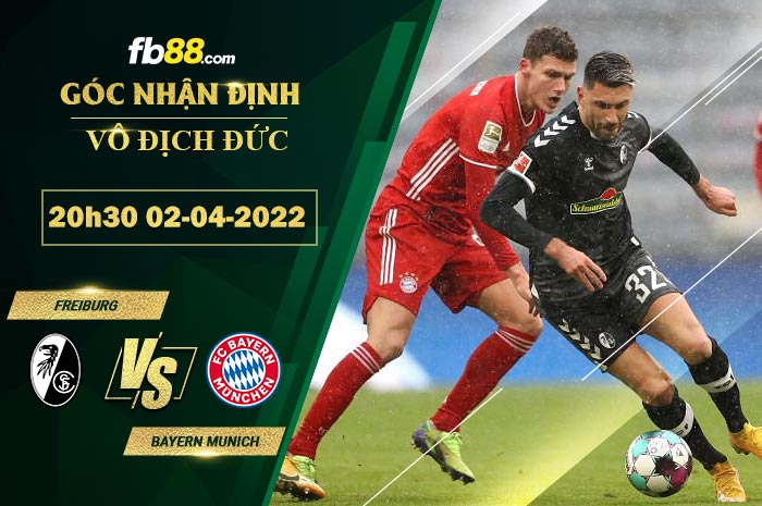 Fb88 soi kèo trận đấu Freiburg vs Bayern Munich