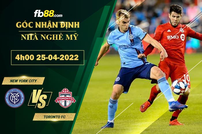 Fb88 soi kèo trận đấu New York City vs Toronto FC