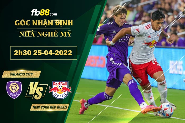 Fb88 soi kèo trận đấu Orlando City vs New York Red Bulls
