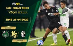 Fb88 soi kèo trận đấu Sassuolo vs Juventus