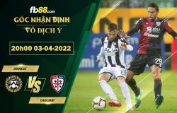 Fb88 soi kèo trận đấu Udinese vs Cagliari