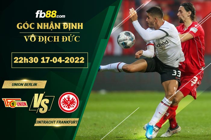 Fb88 soi kèo trận đấu Union Berlin vs Eintracht Frankfurt