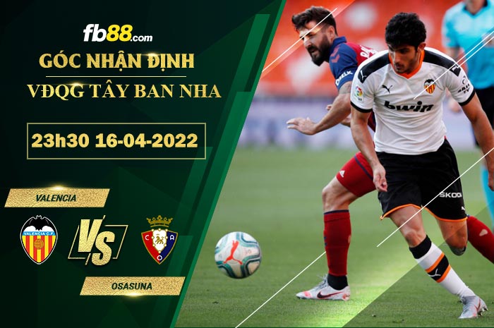 Fb88 soi kèo trận đấu Valencia vs Osasuna
