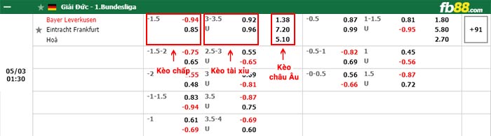 fb88-bảng kèo trận đấu Bayer Leverkusen vs Eintracht Frankfurt