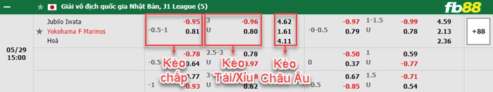 Fb88 bảng kèo trận đấu Jubilo Iwata vs Yokohama F Marinos