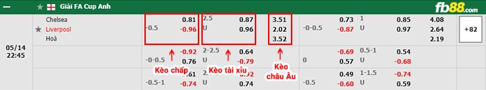 fb88-bảng kèo trận đấu Liverpool vs Chelsea