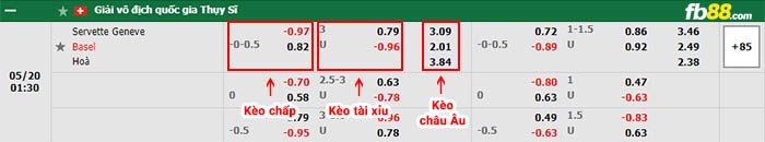 fb88-bảng kèo trận đấu Servette vs Basel