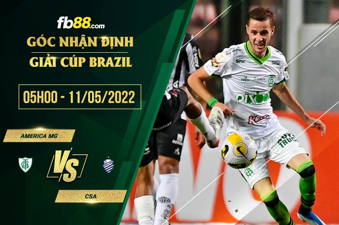 Soi kèo America MG vs Centro Sportivo Alagoano 5h00 ngày 11/5/2022 Soi kèo America MG vs Centro Sportivo Alagoano 5h00 ngày 11/5/2022