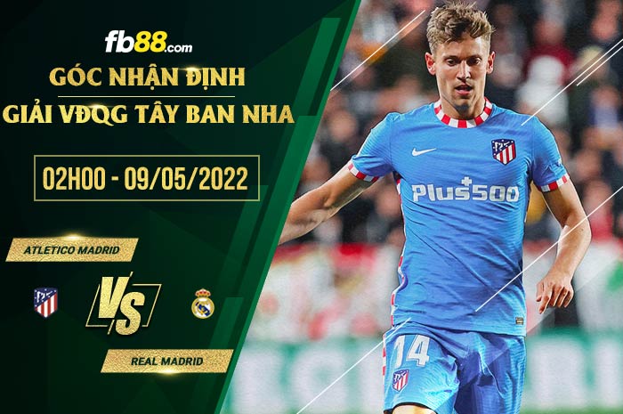 fb88-chi tiết kèo trận đấu Atletico Madrid vs Real Madrid
