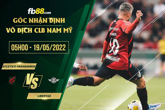 fb88-soi kèo Atletico Paranaense vs Libertad