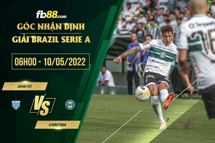 Soi kèo Avai FC vs Coritiba 6h00 ngày 10/5/2022 Soi kèo Avai FC vs Coritiba 6h00 ngày 10/5/2022