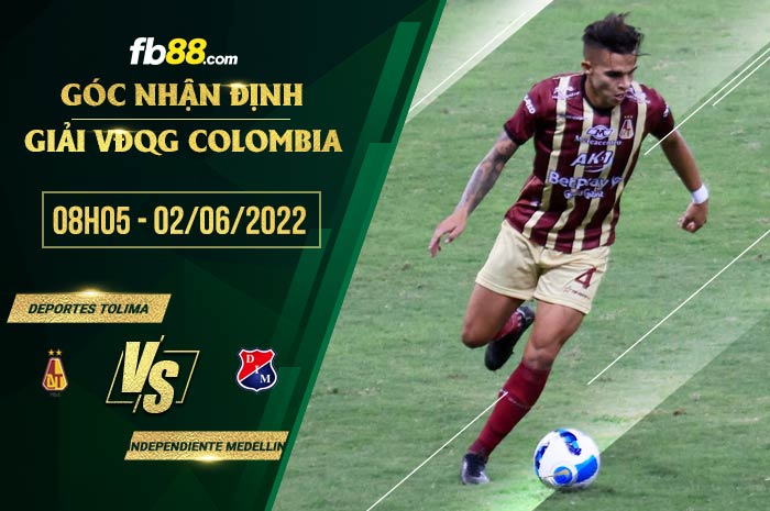 fb88-soi kèo Deportes Tolima vs Independiente Medellin