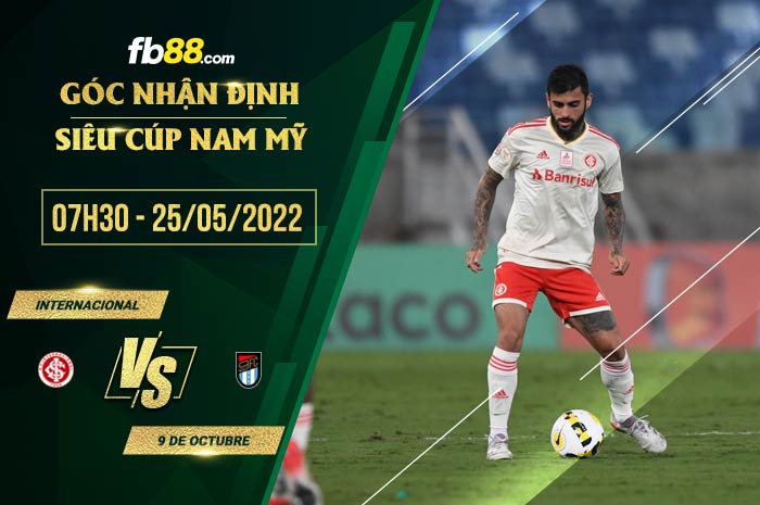 fb88-soi kèo Internacional vs 9 de Octubre