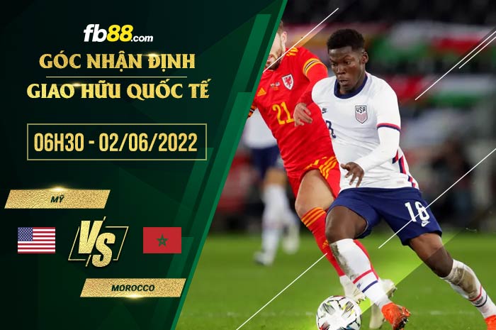 fb88-soi kèo Mỹ vs Morocco