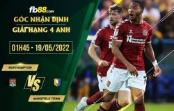 fb88-chi tiết kèo trận đấu Northampton vs Mansfield Town