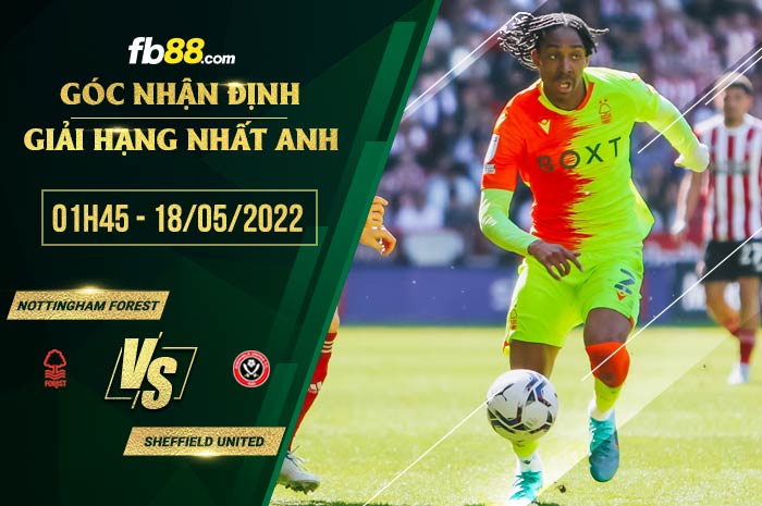 fb88-soi kèo Nottingham Forest vs Sheffield United