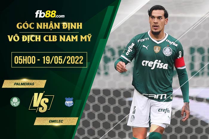 fb88-chi tiết kèo trận đấu Palmeiras vs Emelec